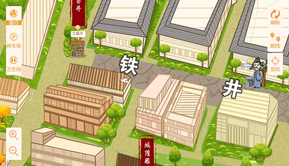 新建智慧景区：手绘地图与语音导览的完美融合